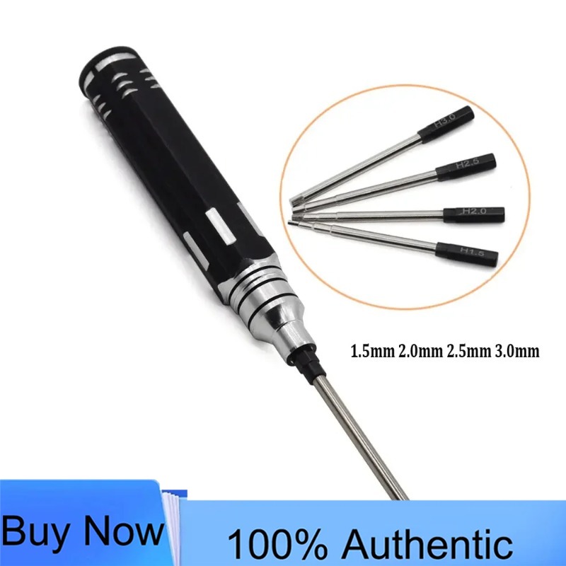 Rc Helicopter Tool Kit - 4-in-1 Hex Driver Screwdriver Set 1.5-4.0mm