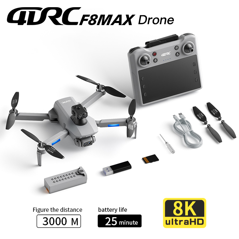 Rc Helicopter Case - F8 MAX GPS Drone Professional 8K