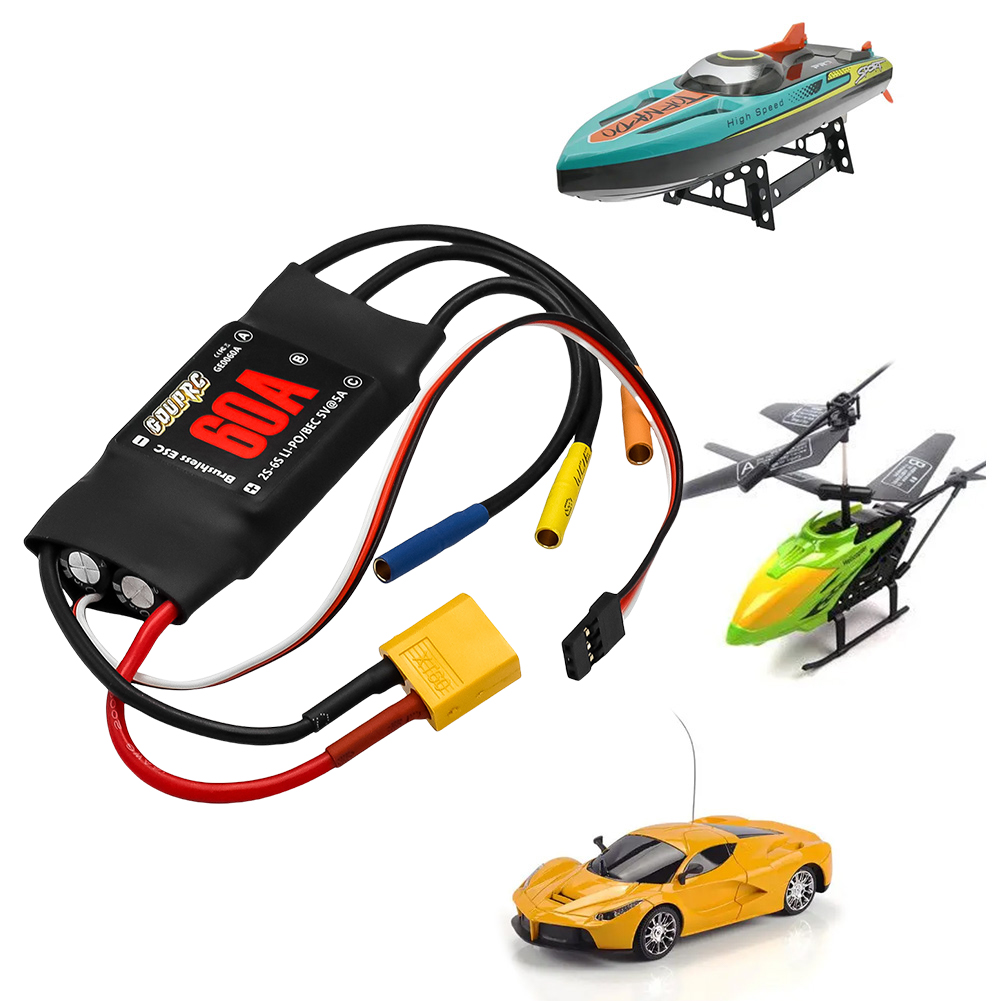 60A Electronic Speed Controlle - Rc Helicopter Electric review and price