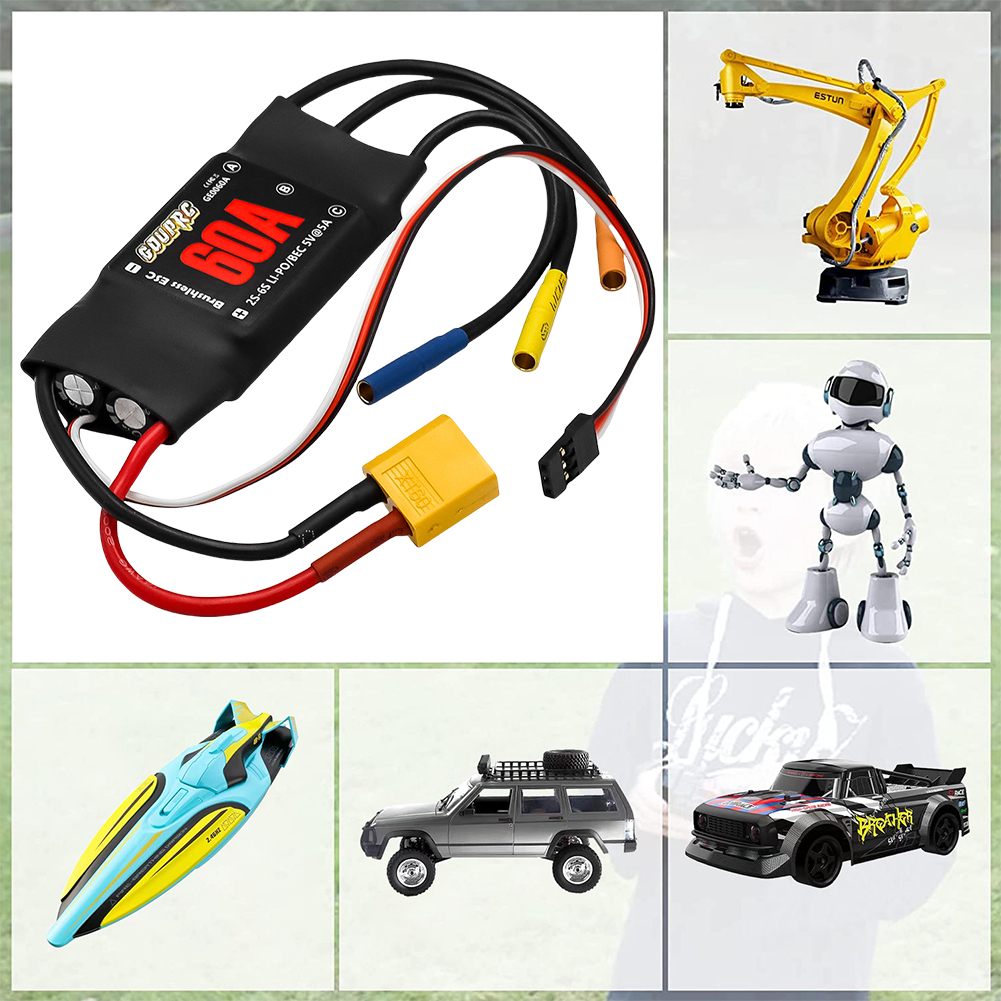 60A Electronic Speed Controlle - Rc Helicopter Electric review and price