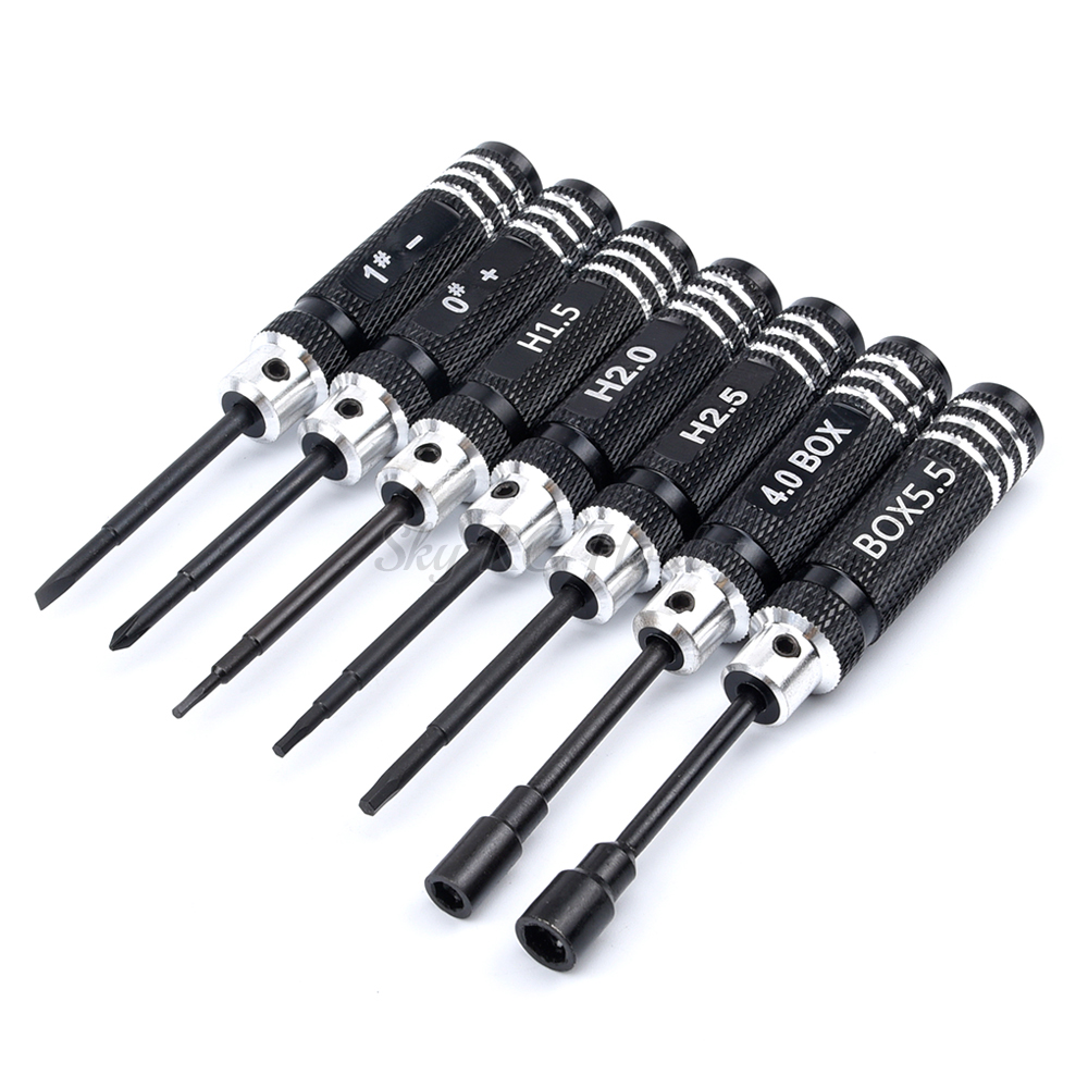 7PCS/Set 0/1/1.5/2/2.5/4/5.5mm - Rc Helicopter Tool Kit review and price