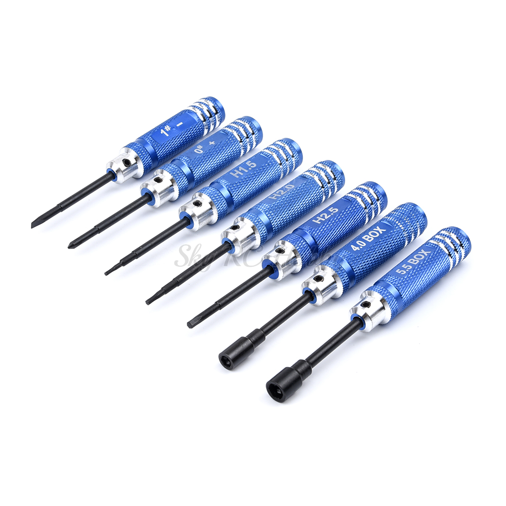 7PCS/Set 0/1/1.5/2/2.5/4/5.5mm - Rc Helicopter Tool Kit review and price