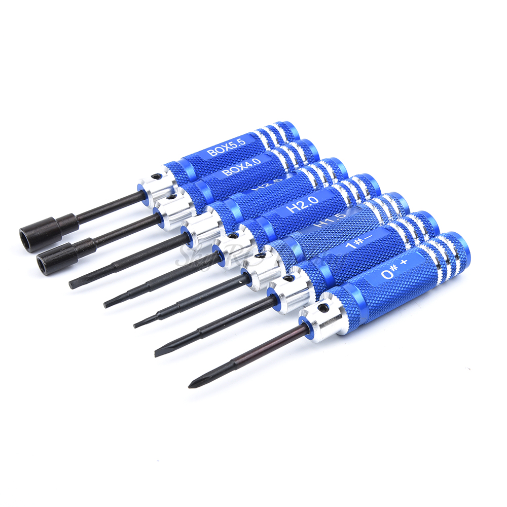 7PCS/Set 0/1/1.5/2/2.5/4/5.5mm - Rc Helicopter Tool Kit review and price
