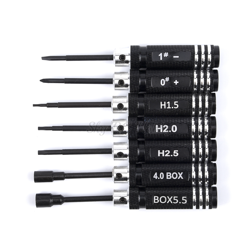 7PCS/Set 0/1/1.5/2/2.5/4/5.5mm - Rc Helicopter Tool Kit review and price