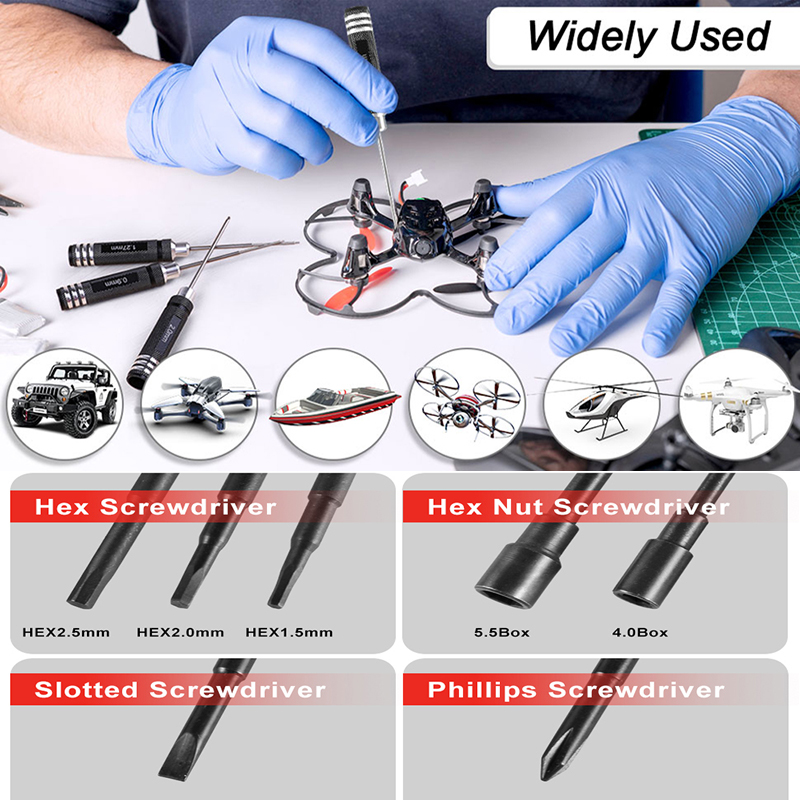 7Pcs 1.5 2.0 2.5mm RC Hex Driv - Rc Helicopter Tool Kit review and price