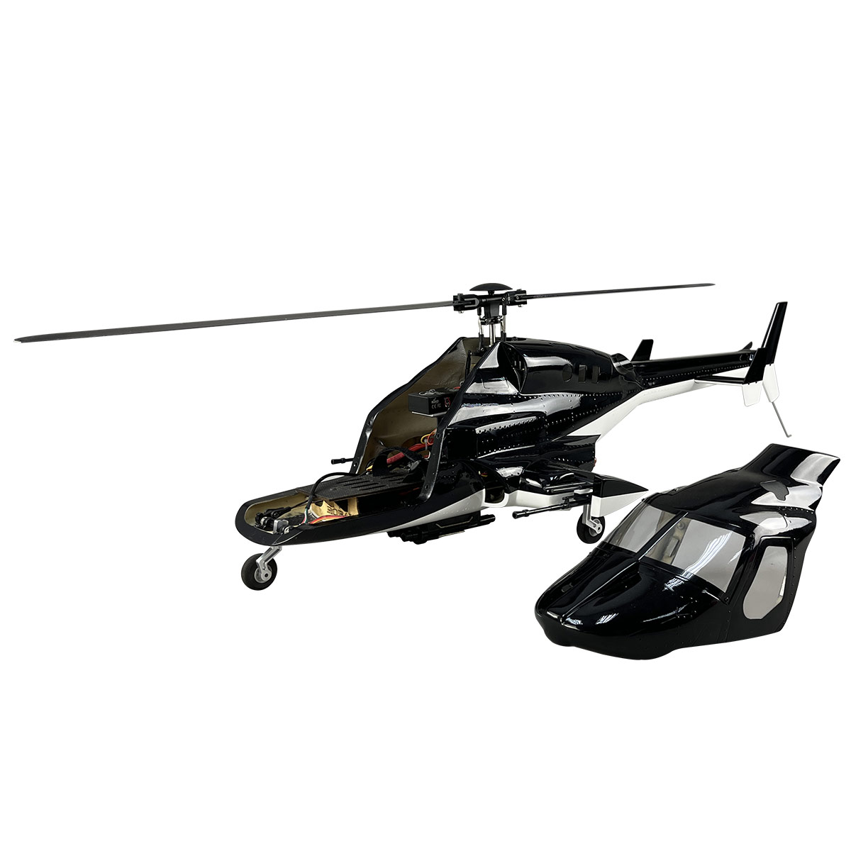 470 Size Airwolf RTF RC Helico - Rc Helicopter Nitro review and price