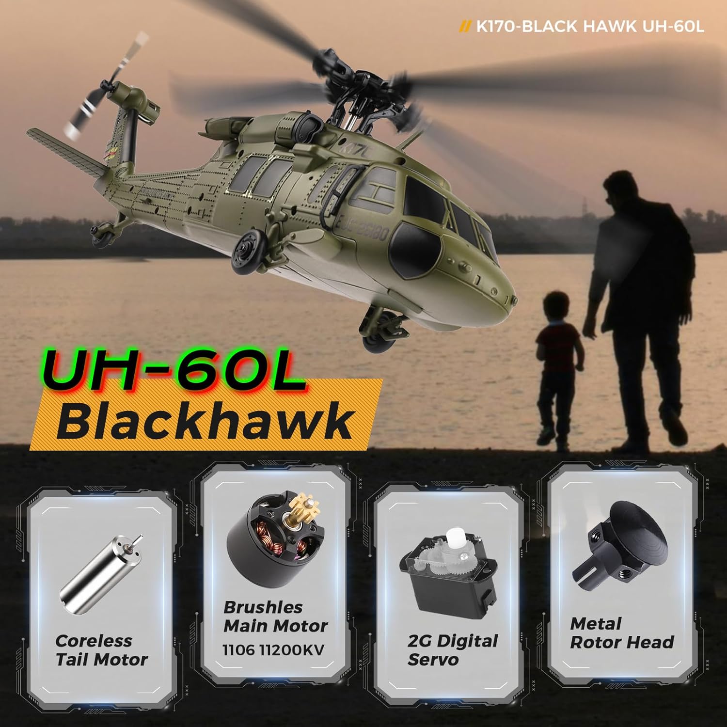WLtoys K170 Brushless 4-CH RC  - Rc Helicopter Gyro review and price