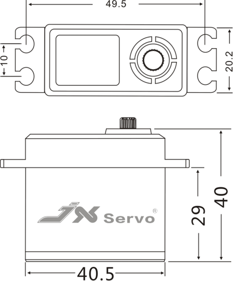 JX Servo CLS-6322HV 22KG High  - Rc Helicopter Motor review and price