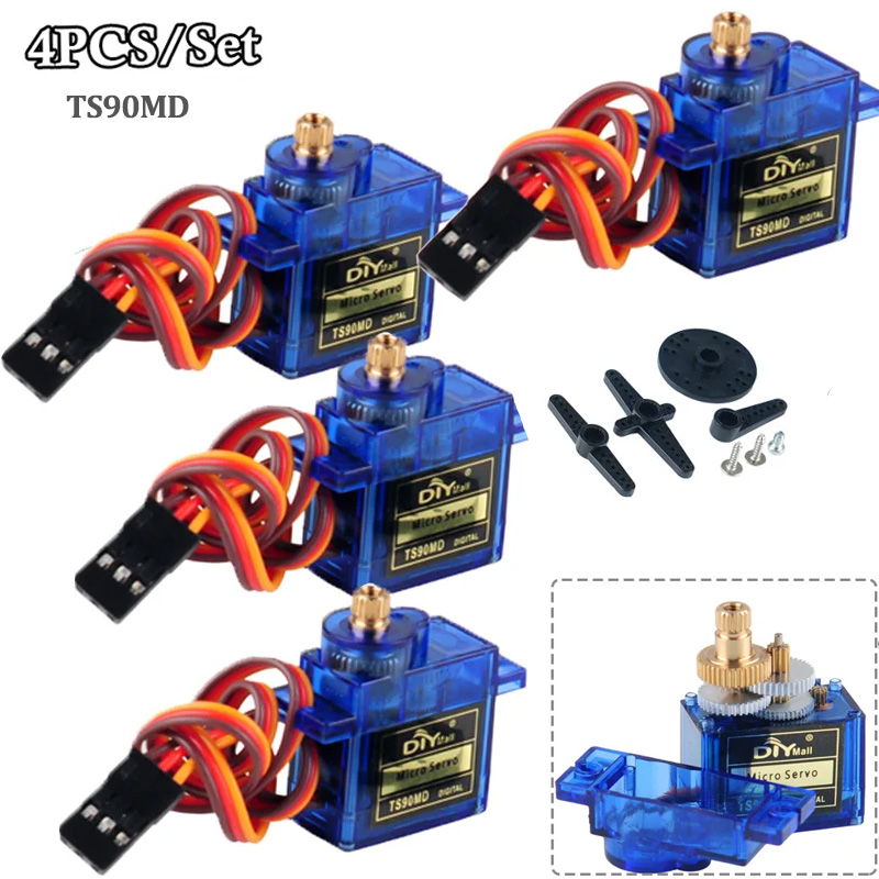 4Pcs TS90MD Micro Digital Serv - Rc Helicopter Parts review and price
