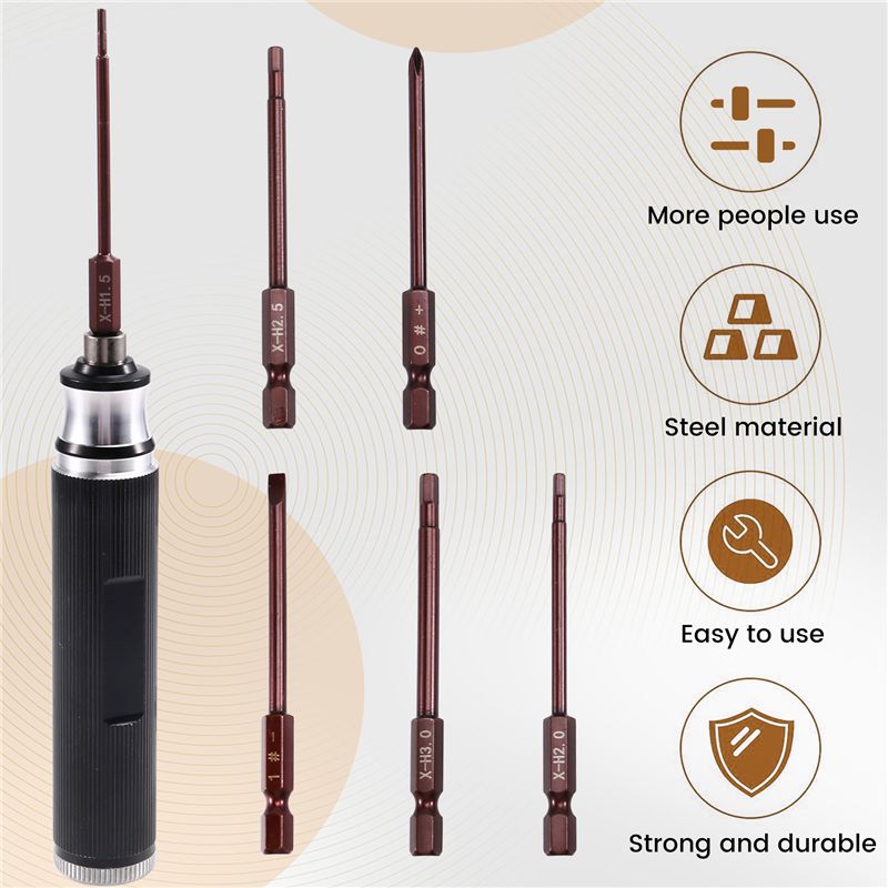 AEE7-6-In-1 Hex Screwdriver 1. - Rc Helicopter Tool Kit review and price
