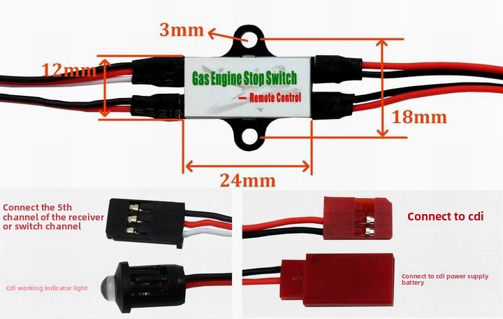 Gas Engine CDI Kill Switch for - Rc Helicopter Gas review and price
