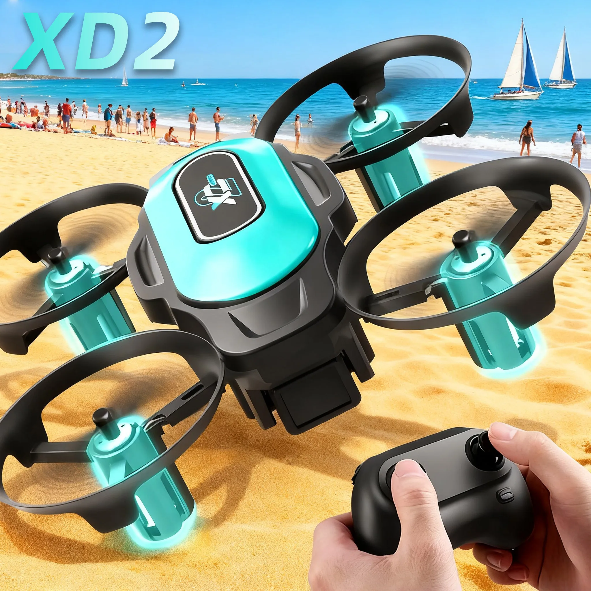 XD2 Mini Drone, 360° Stunt Fli - Rc Helicopter Case review and price