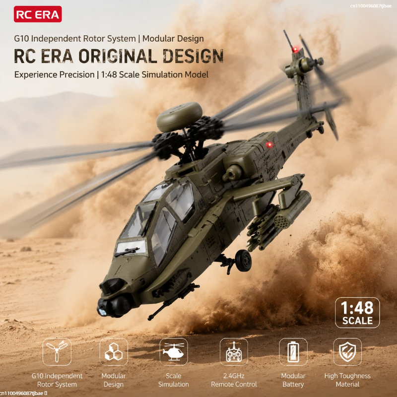 New Rc Era Ah-64d Apache Helic - Rc Helicopter Single Rotor review and price