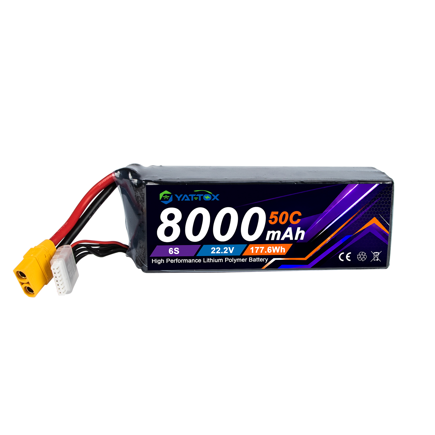 Yattox 6S 8000mAh 50C LiPo Bat - Rc Helicopter Large review and price