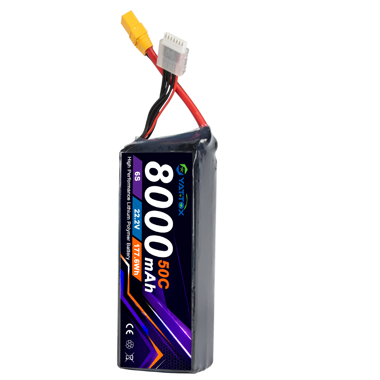Yattox 6S 8000mAh 50C LiPo Bat - Rc Helicopter Large review and price