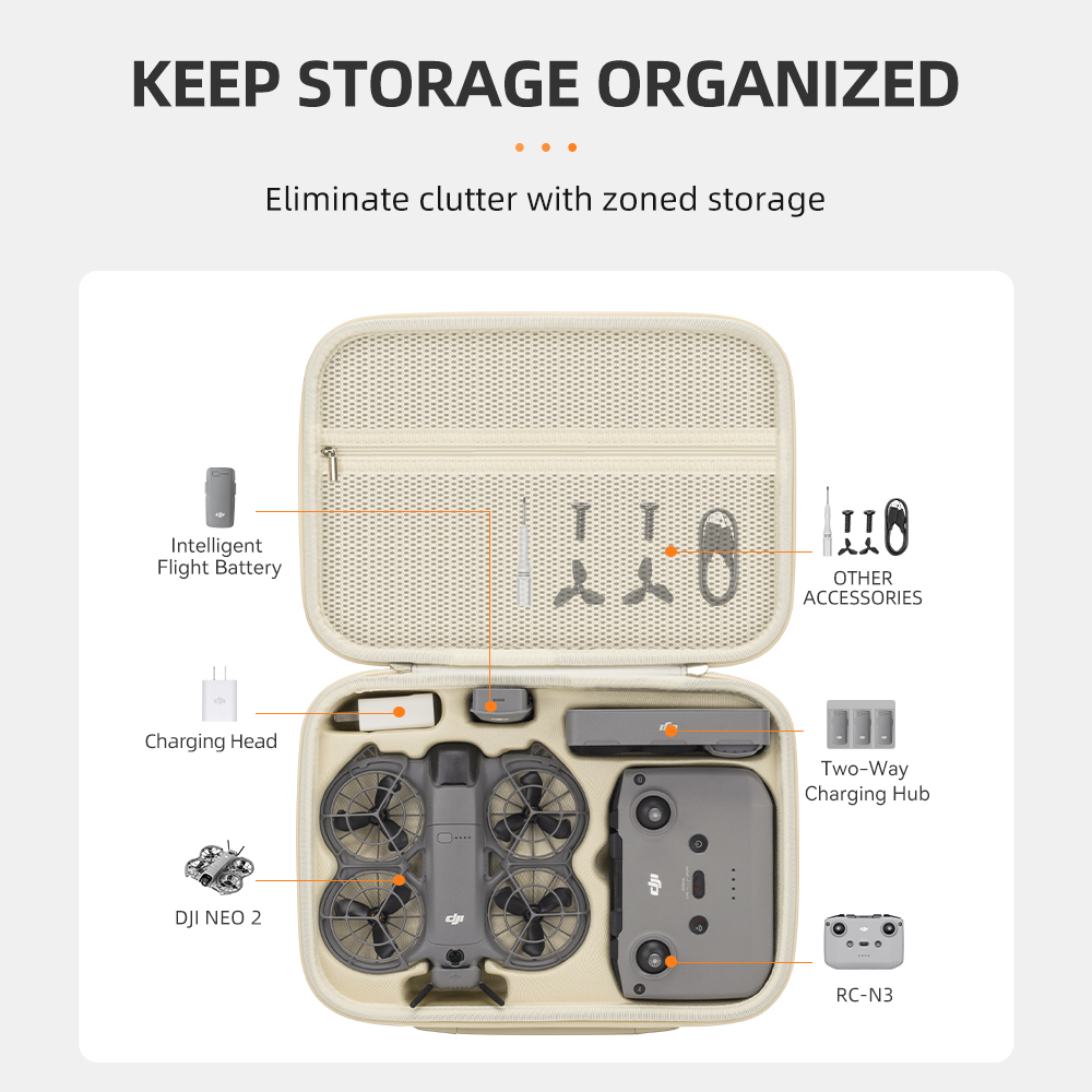 Storage Bag for DJI Neo 2 Fly  - Rc Helicopter Bag review and price