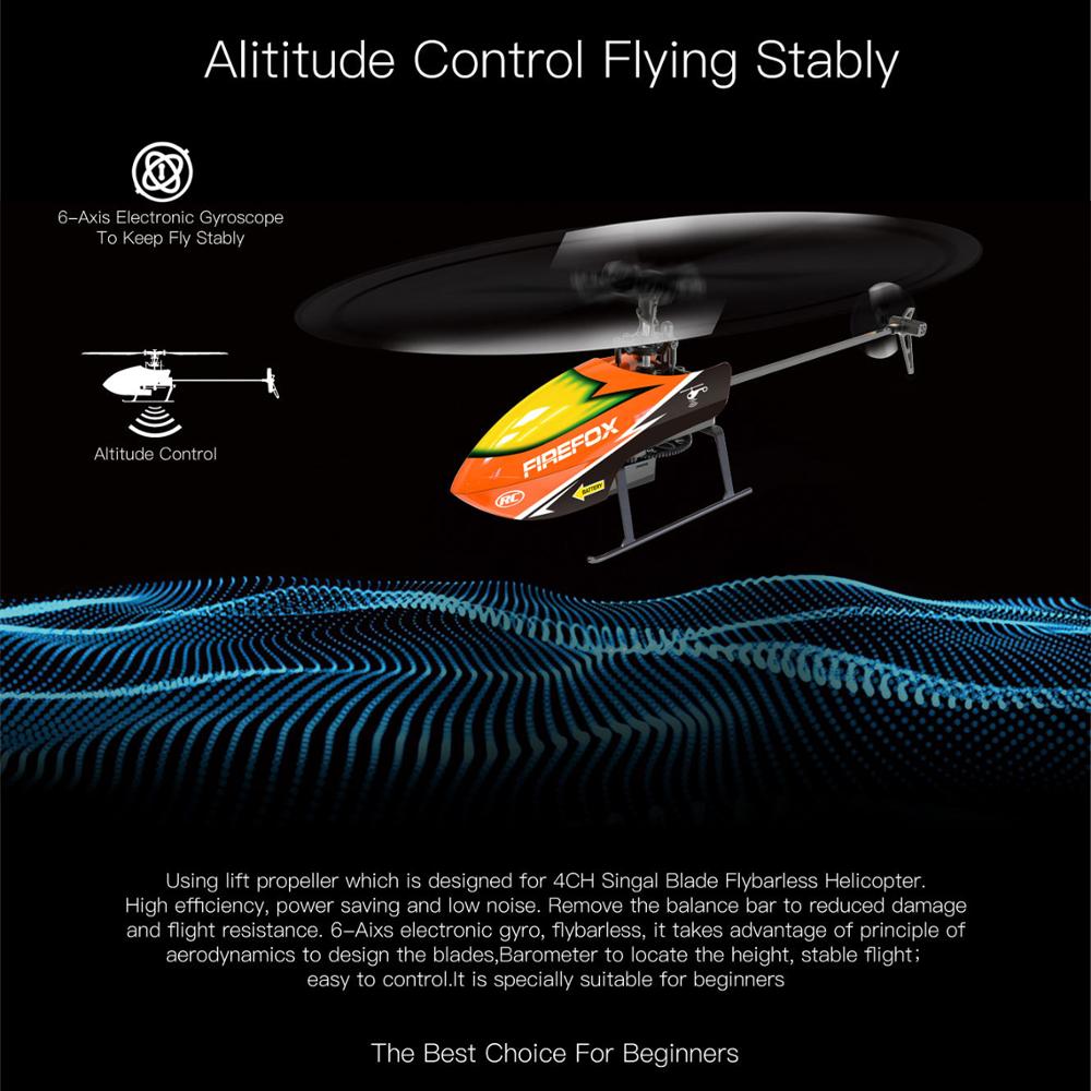 Single-Rotor Flybarless RC Hel - Rc Helicopter Single Rotor review and price