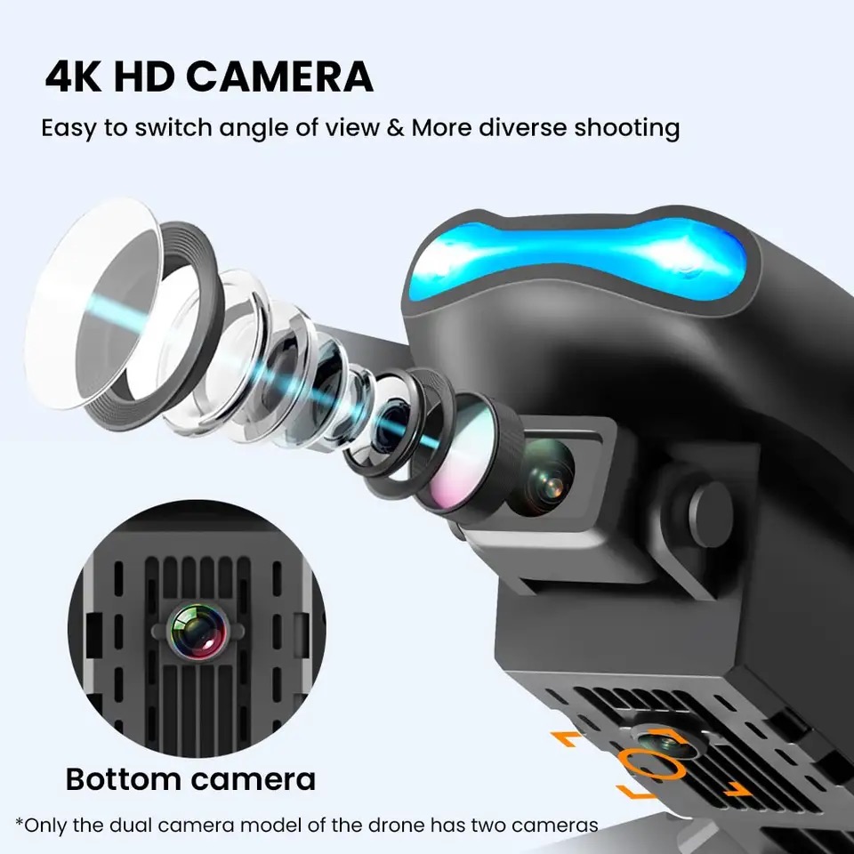 New Mini drone E99 4K WIFI HD  - Rc Helicopter Nitro review and price