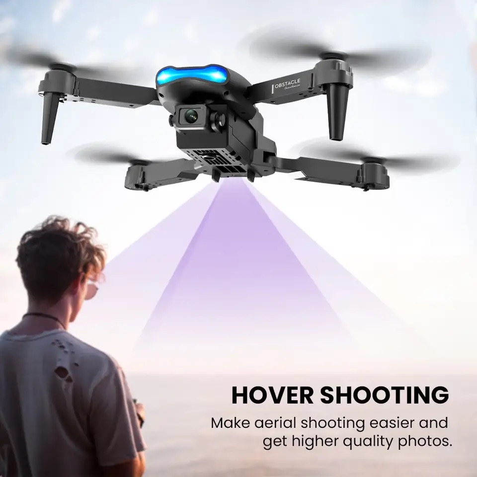 New Mini drone E99 4K WIFI HD  - Rc Helicopter Nitro review and price