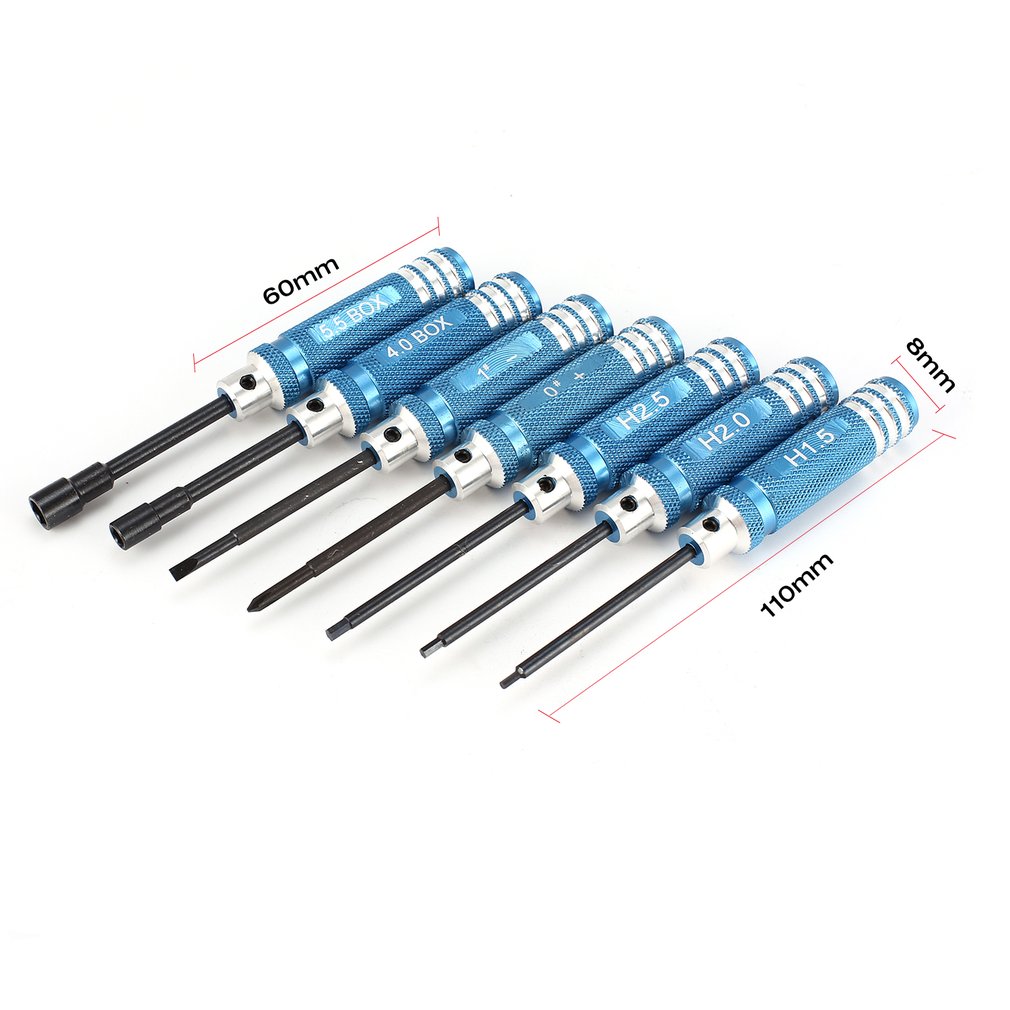 YSIDO 7Pcs 1.5 2.0 2.5mm Hex S - Rc Helicopter Tool Kit review and price