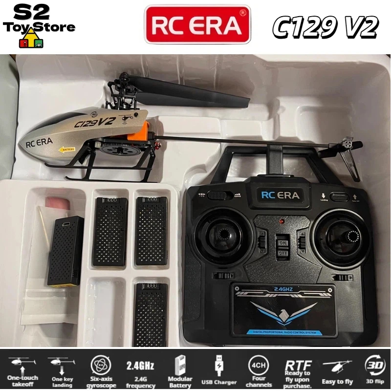 RC ERA C129V2 4CH 2.4GHz Smart - Rc Helicopter Gyro review and price
