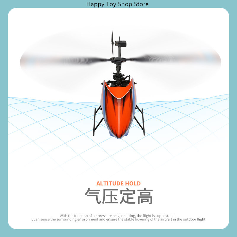 WLtoys XK K127 4CH Flybarless  - Rc Helicopter Gyro review and price