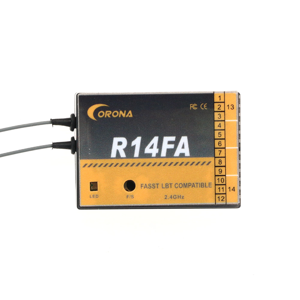 Corona R14FA 14CH RC Model Rec - Rc Helicopter Servo review and price