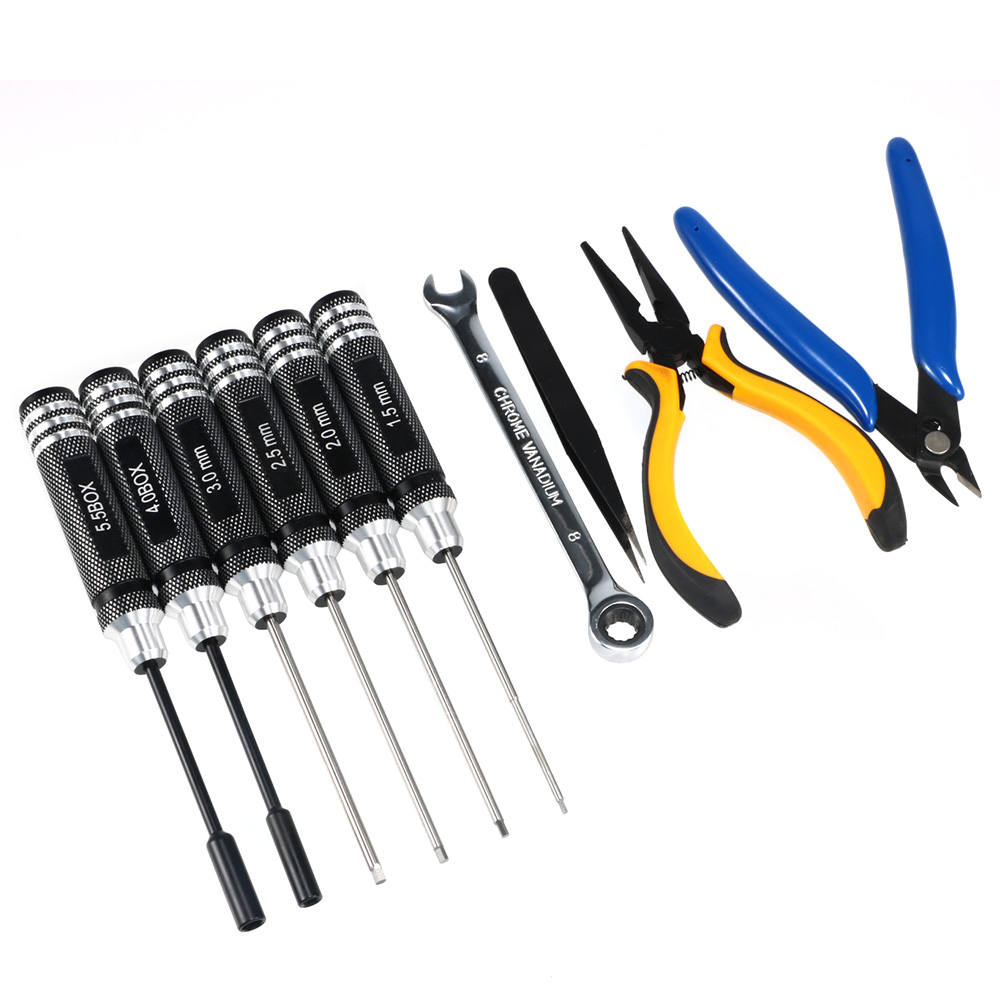 10PCS 10in1 FPV Drone RC Tool  - Rc Helicopter Tool Kit review and price